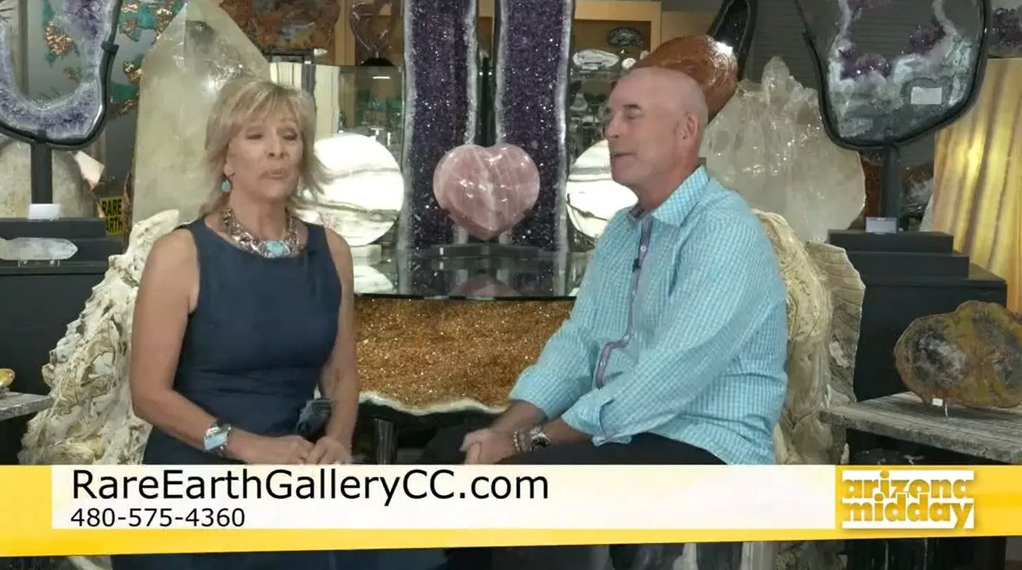 12 News Interviews The Owner Of Arizona's Top Rock & Gem Shop