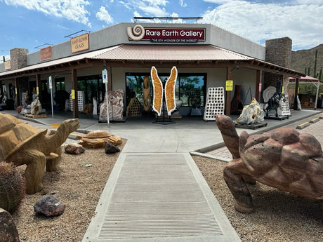 Front Entrance of Rare Earth Gallery, located minutes north of Phoenix