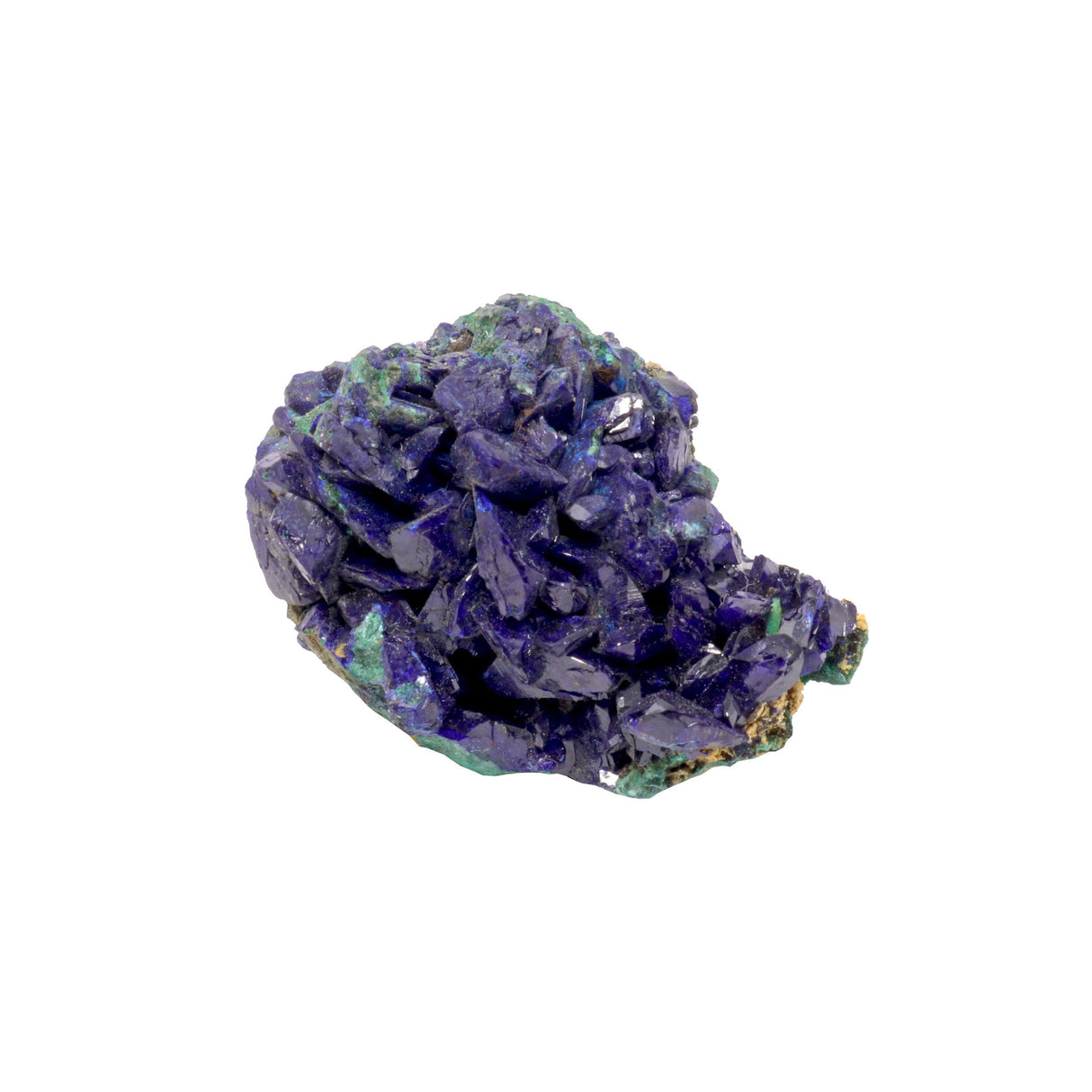 Azurite Malachite Druze Specimen - Mini Extra Extra Quality