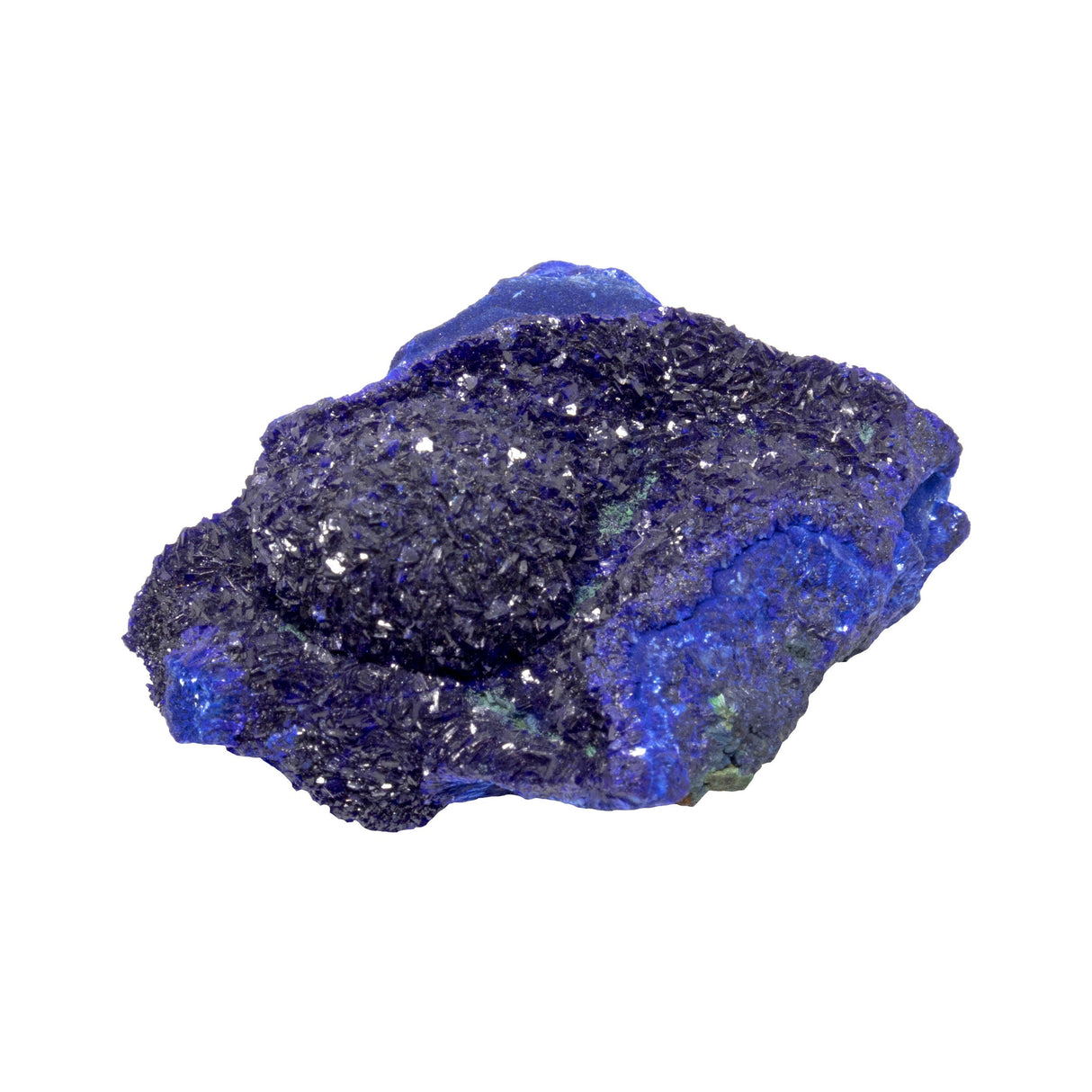 Azurite Malachite Druze Specimen - Mini Extra Extra Quality