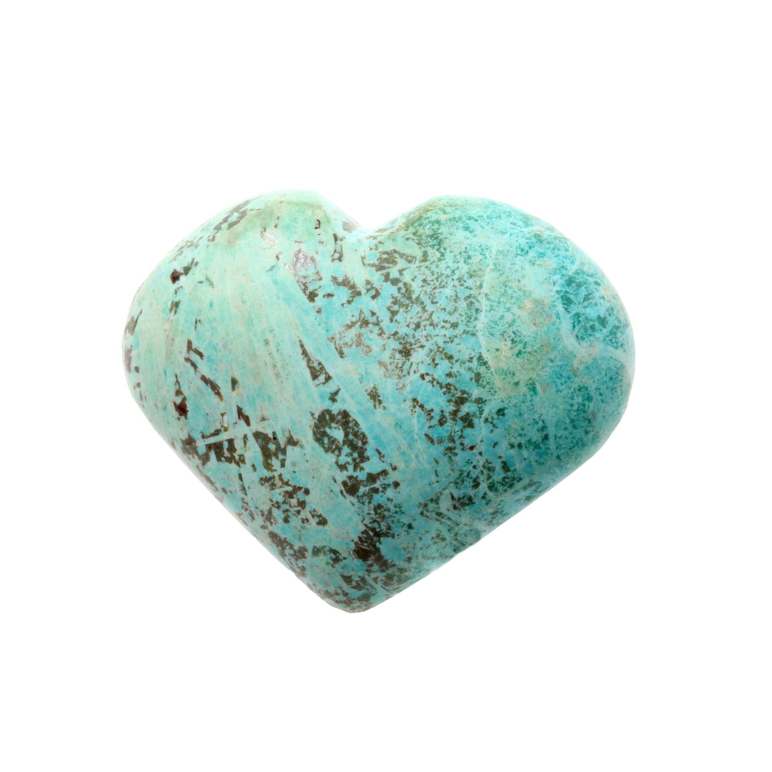 Chrysocolla Hearts - Peruvian