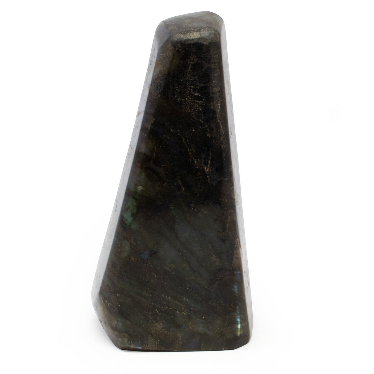 Labradorite Polie Forme Libre avec Base Taillée