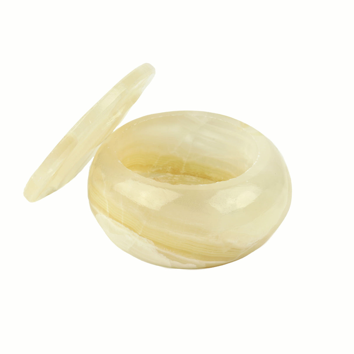 Onyx Jewelry Box - Round