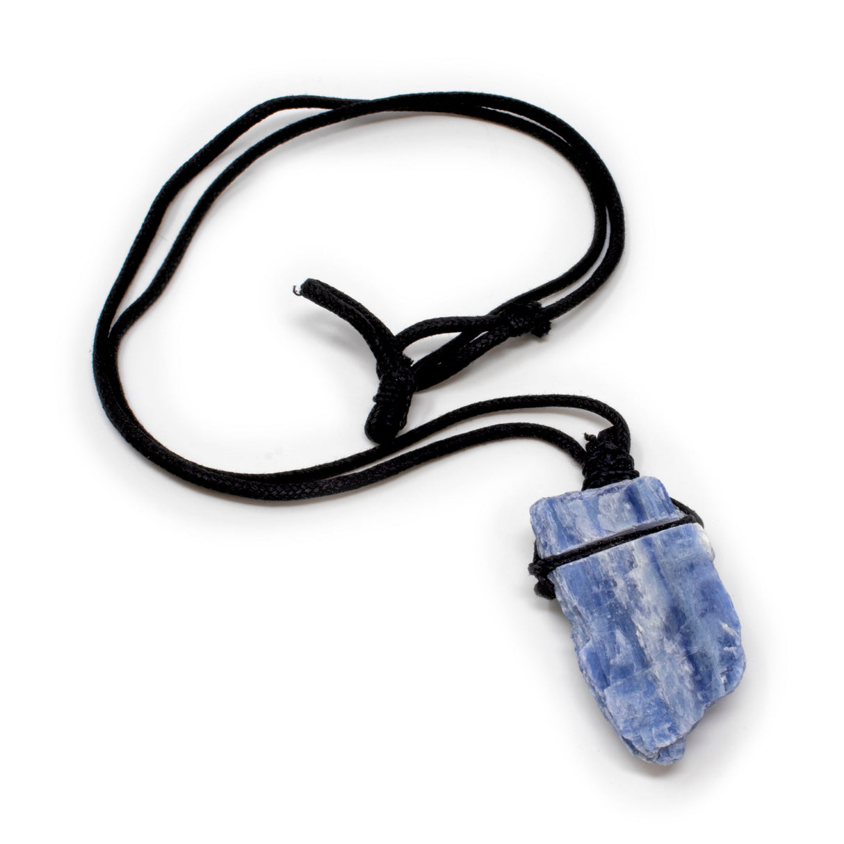 Blue Kyanite Necklace on Cord