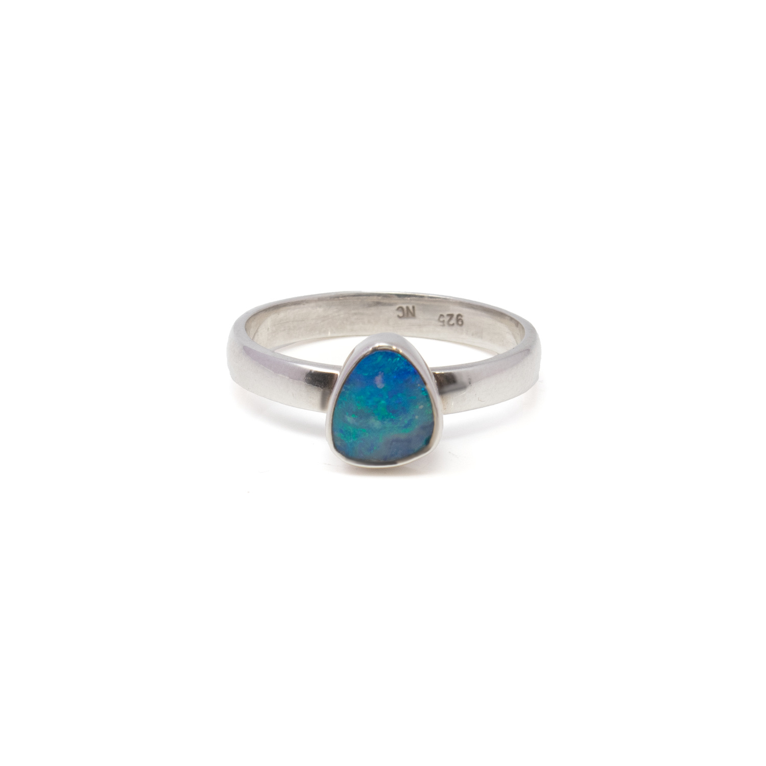 Australian Opal Ring -Doublet Sz8