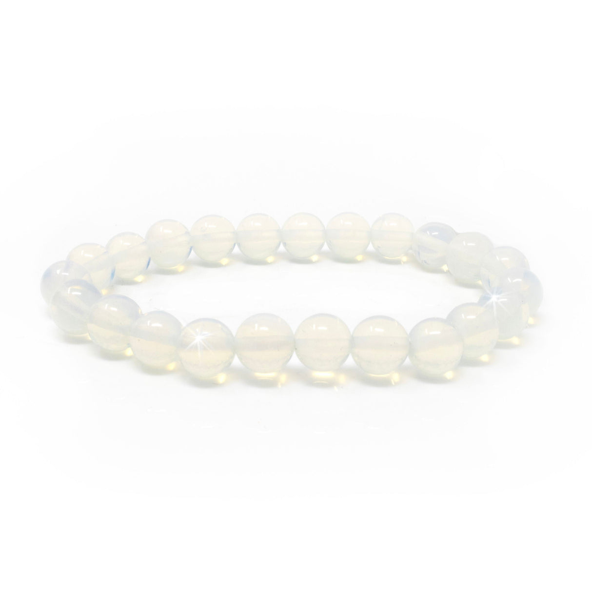 Opalite Beaded Bracelet 8mm Rounds