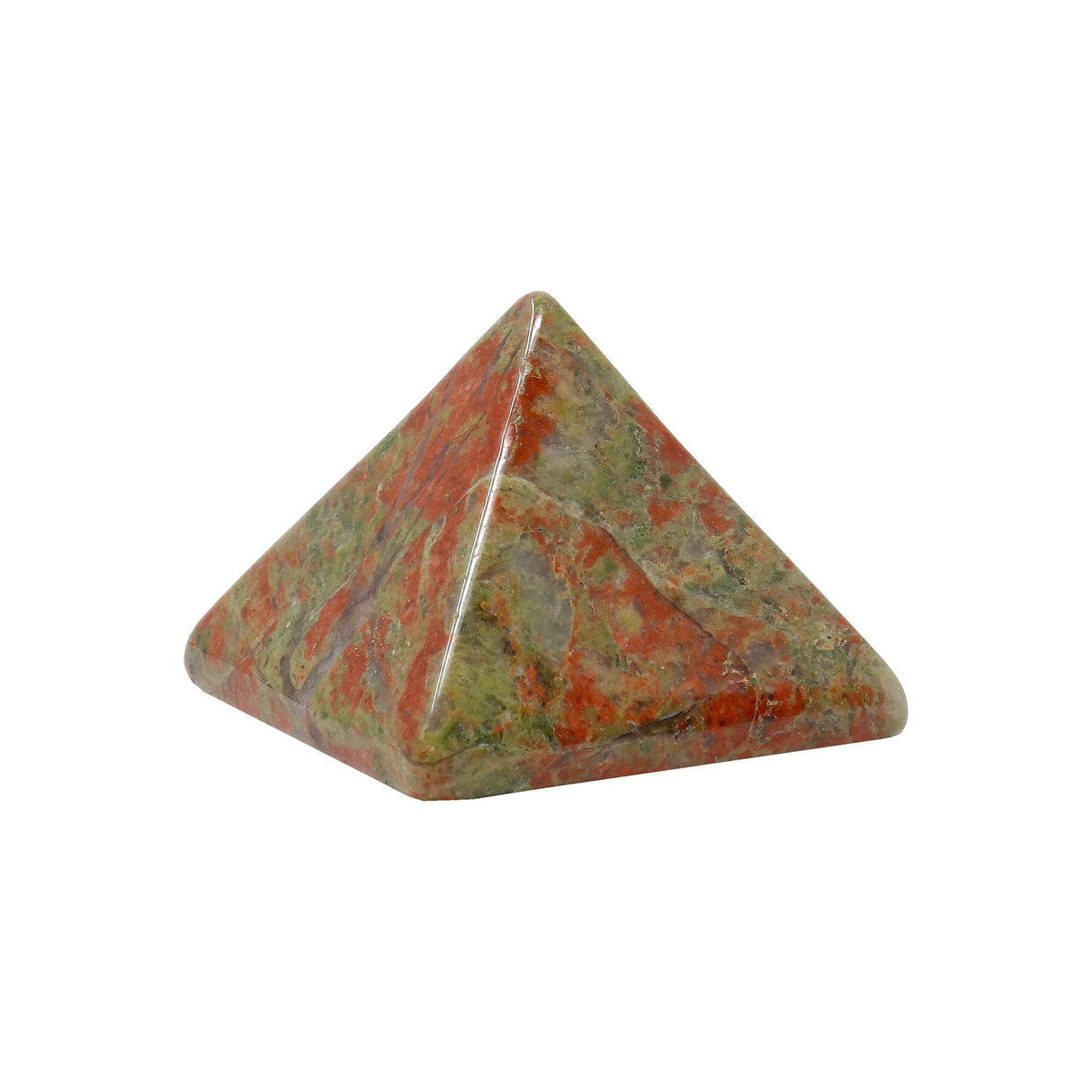 Unakite Pyramid 1"