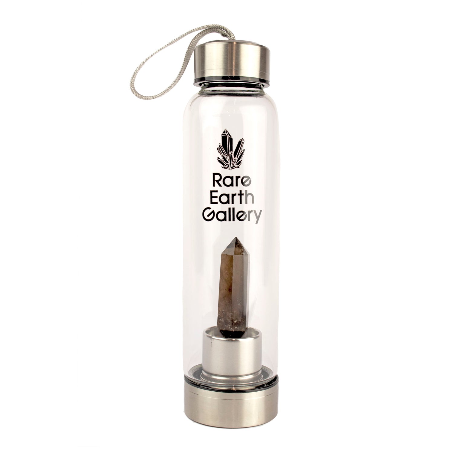 Crystal Water Bottle With Neoprene Sleeve
