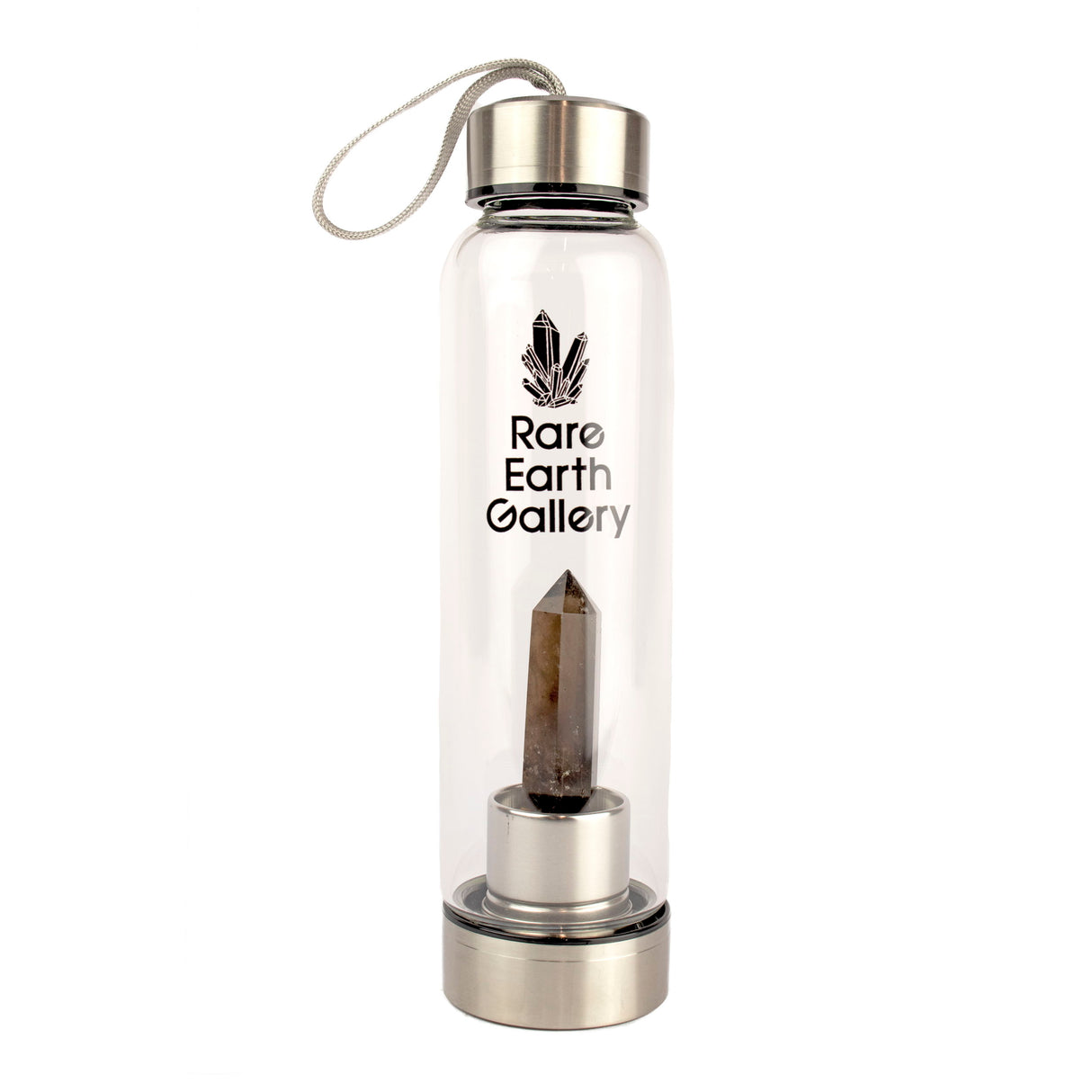 Crystal Water Bottle With Neoprene Sleeve