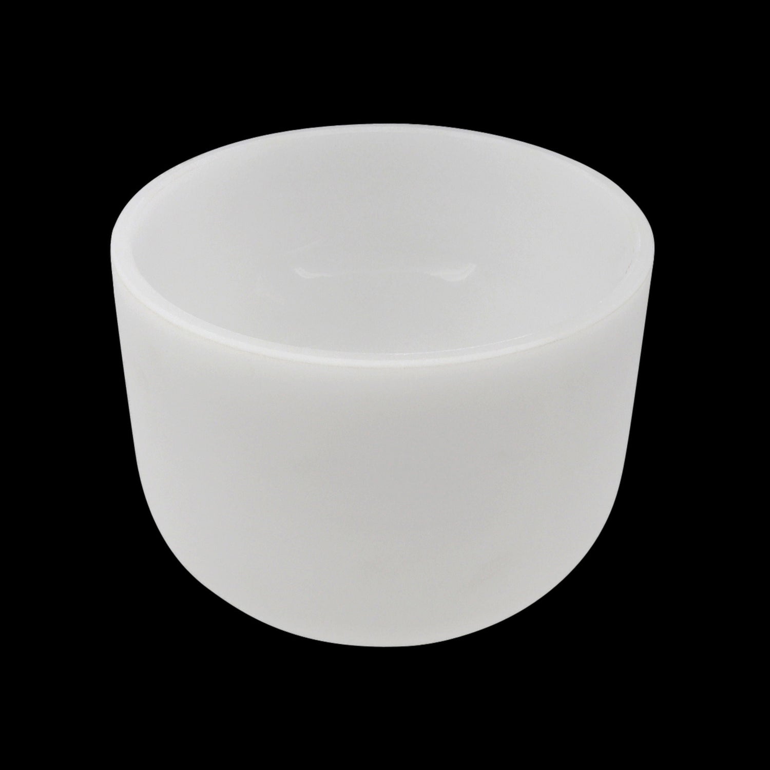 8" Frosted Quartz Sound Bowl - F Note - Aligns Heart Chakra