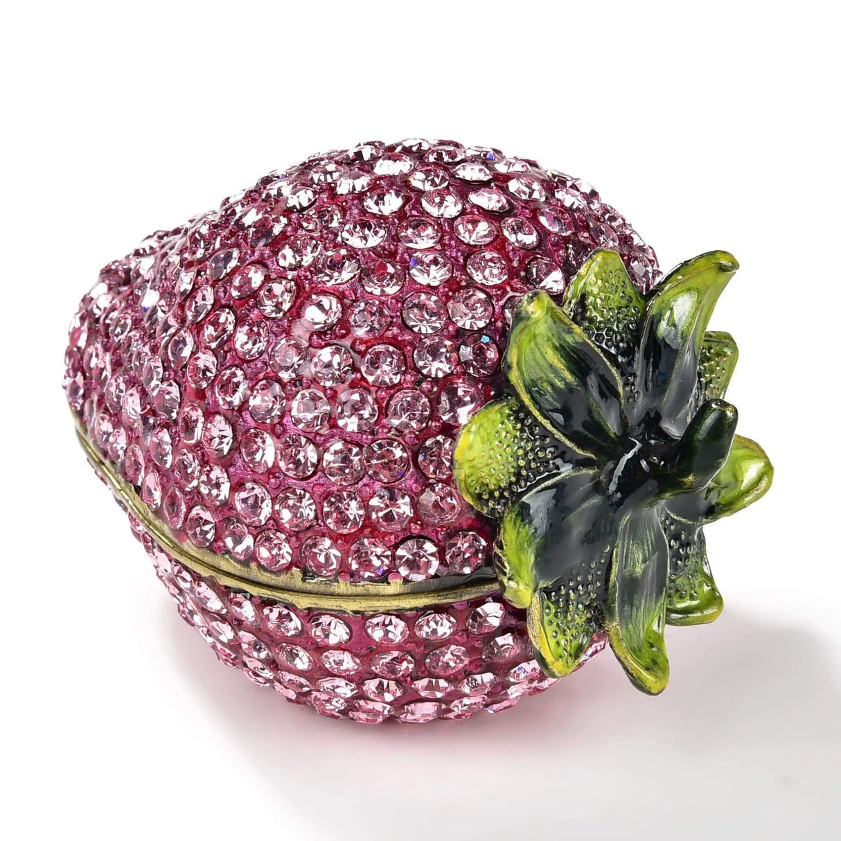 Pink Strawberry Crystal Jewel Box