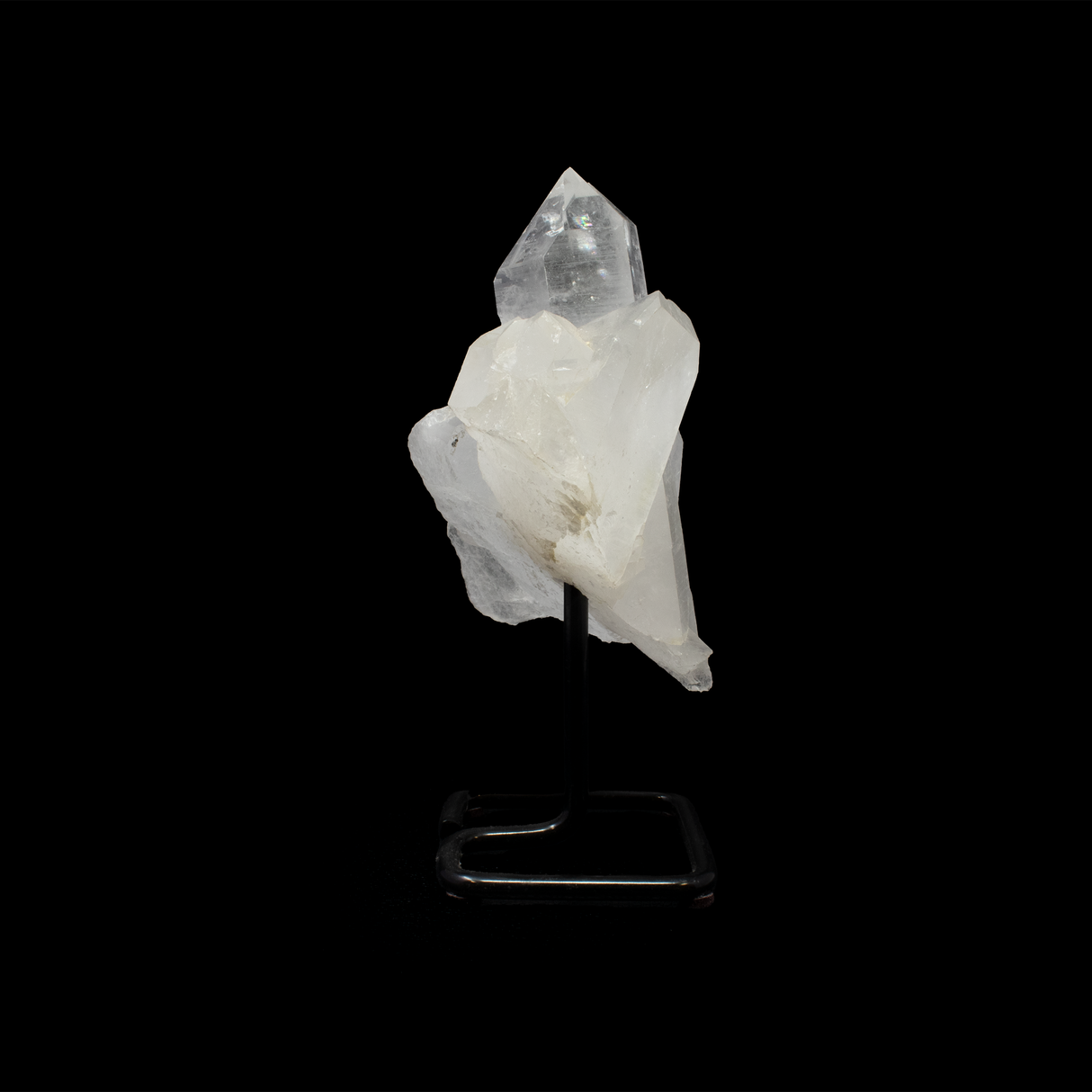 Quartz Point Cluster On Post Stand