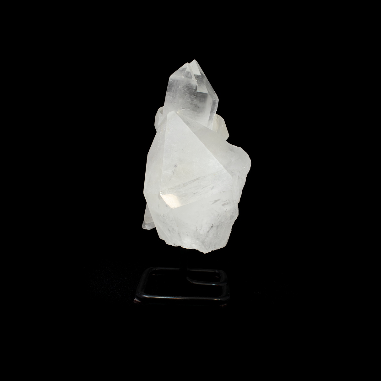 Quartz Point Cluster On Post Stand