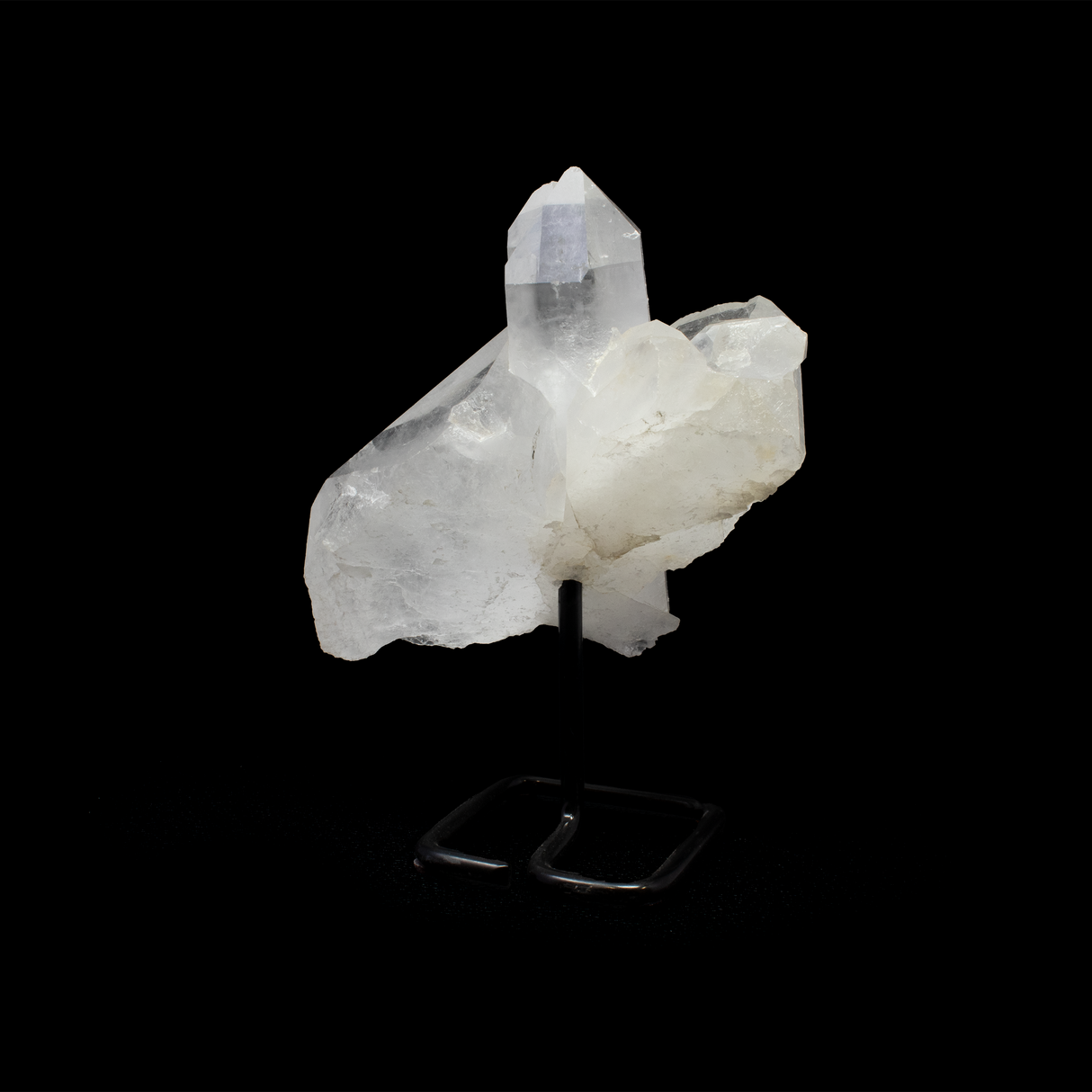 Quartz Point Cluster On Post Stand