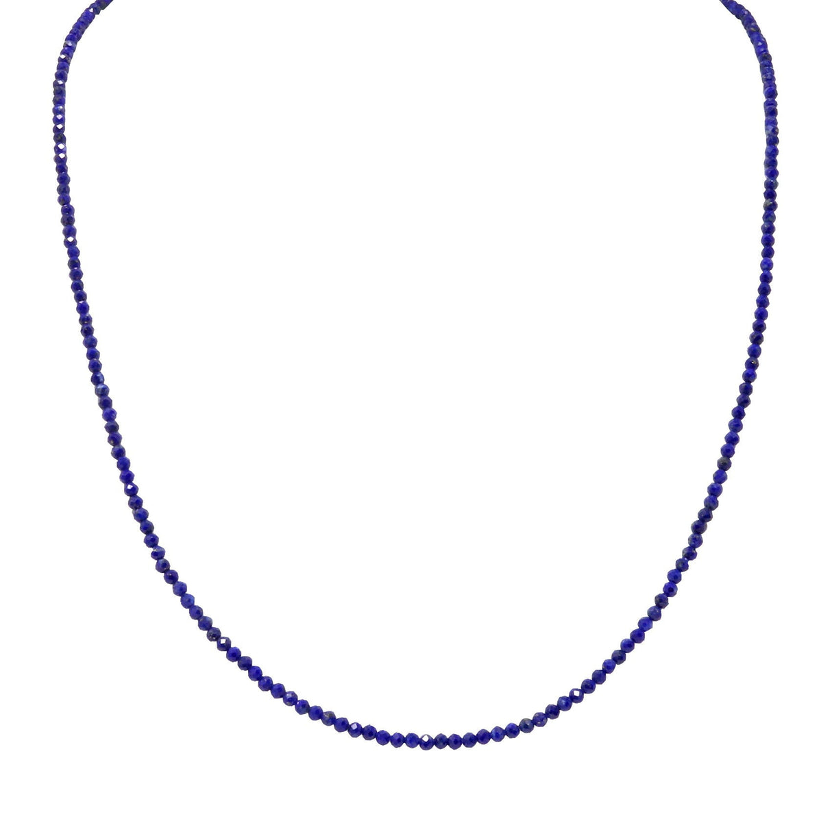 Lapis Lazuli Beaded Chain - 2mm Single Strand