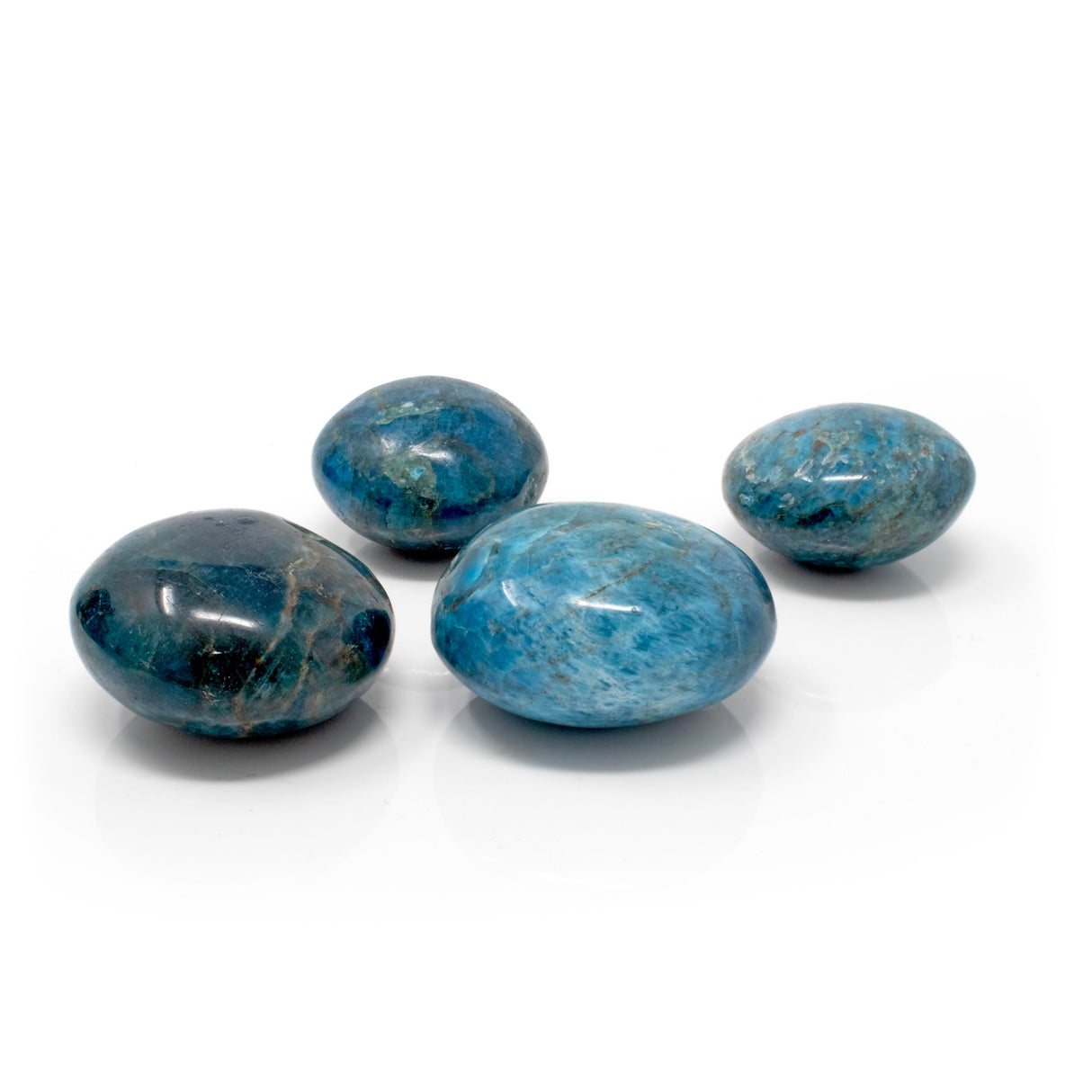 Blue Apatite Palm Stone - Singles