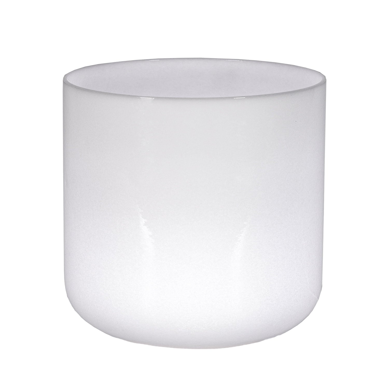 6" Frosted Quartz Sound Bowl - G Note - Aligns Throat Chakra