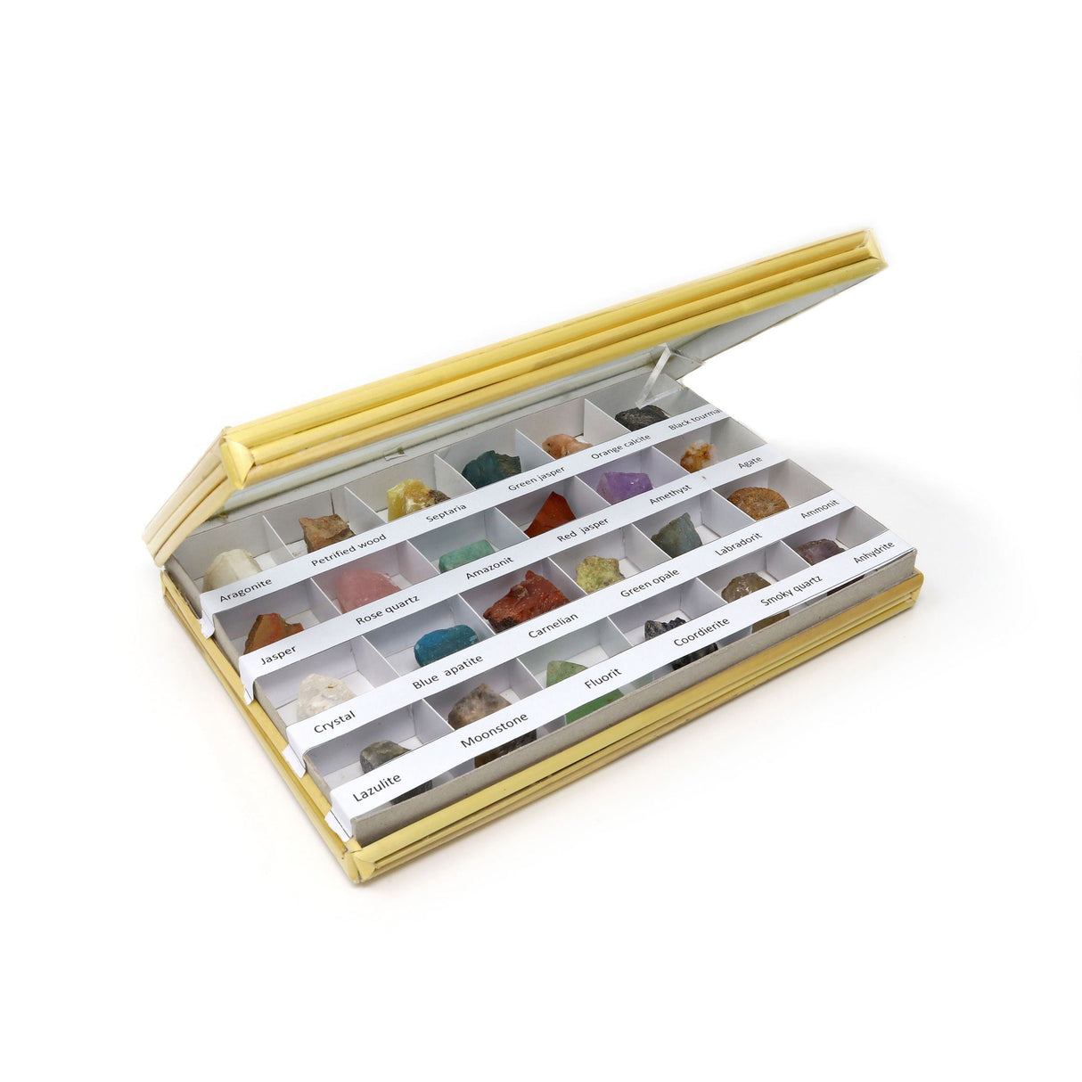 Kids Rock Hounding Kit in Bamboo Box - 24pc