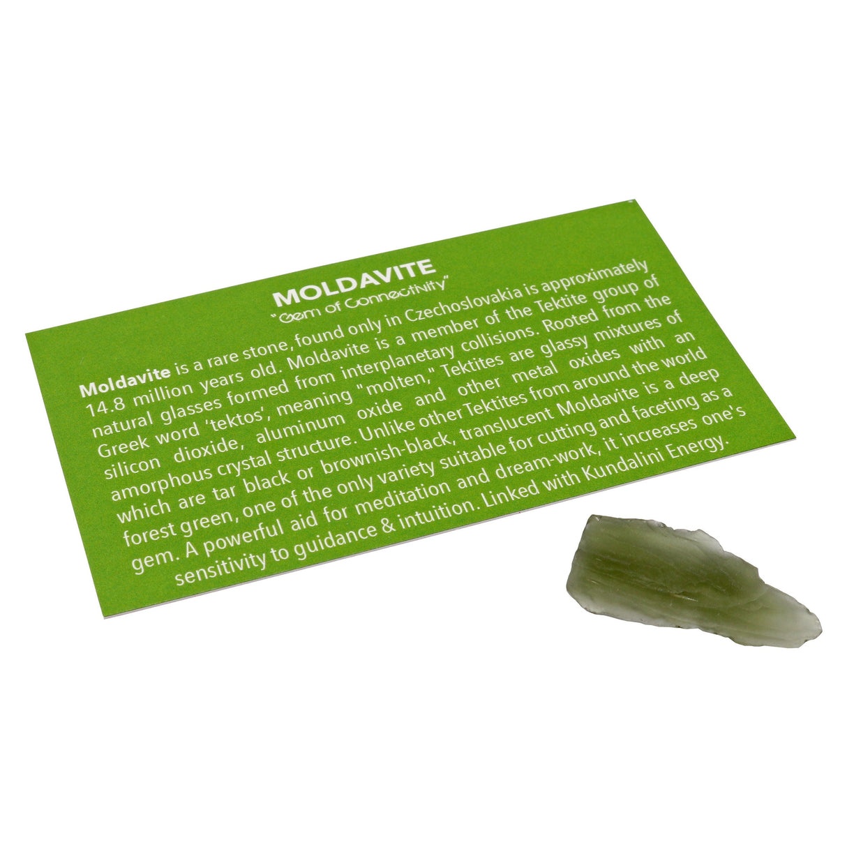 Moldavite Tektite Nugget Small (Singles)