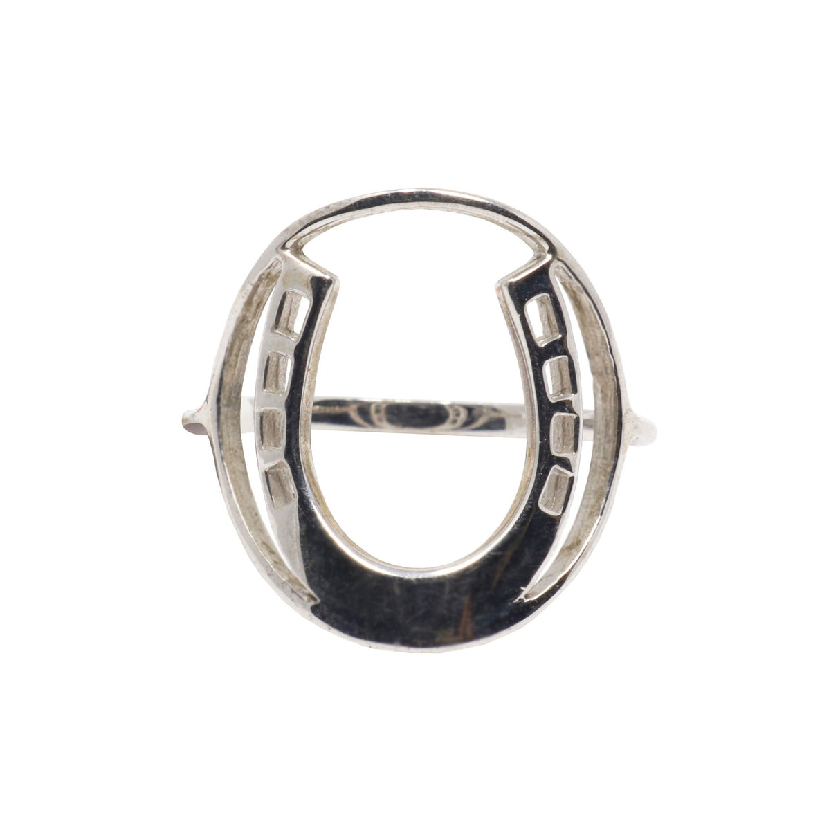 Sterling Silver Horseshoe Ring