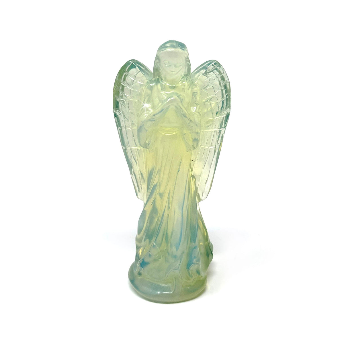 Opalite Angel Carving