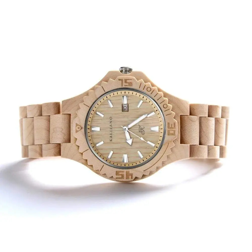 Maple Wood Explore Watch with Bamboo Box