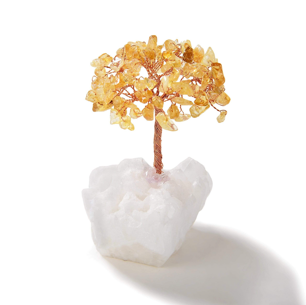 Beaded Gemstone Crystal Tree