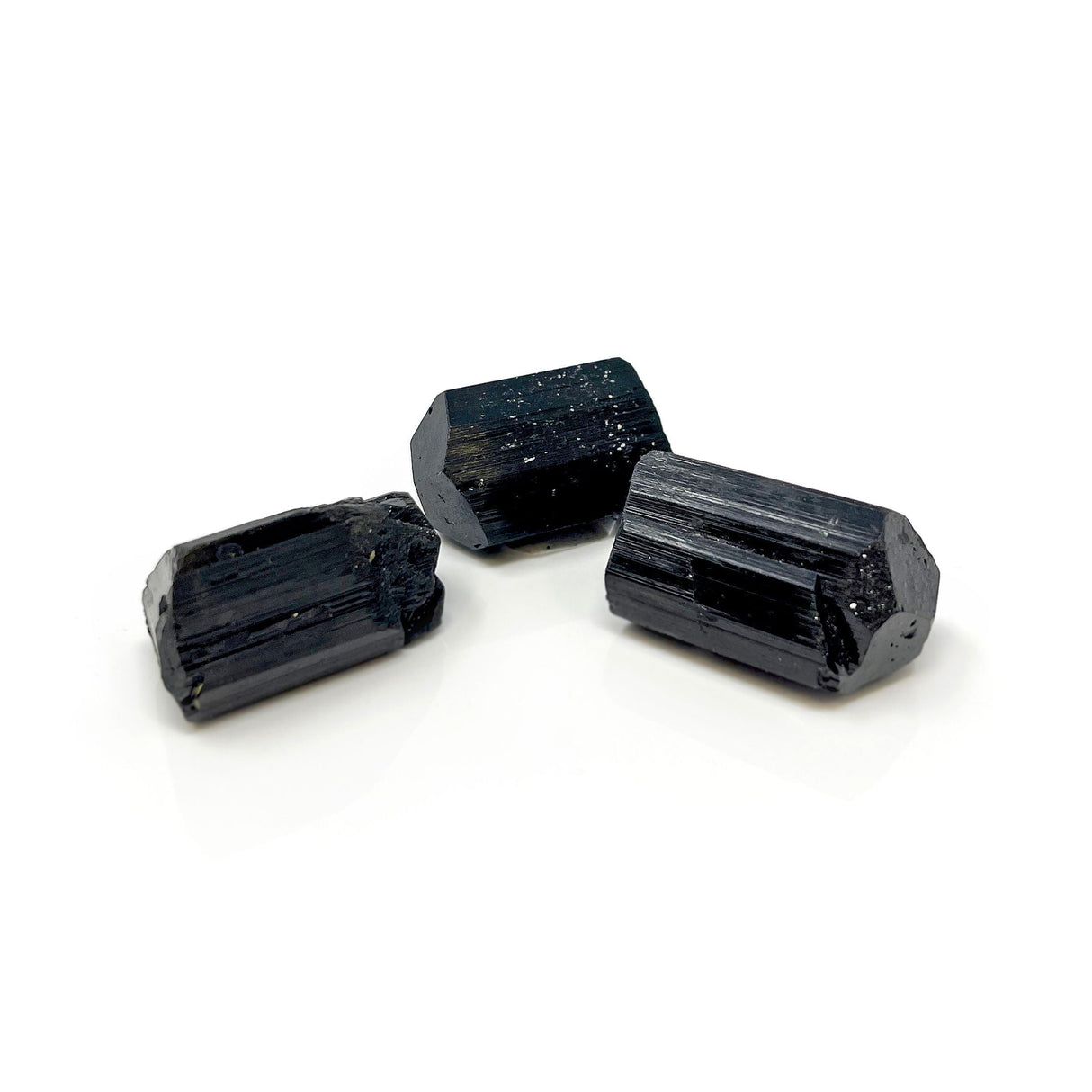 Black Tourmaline Double Terminated Crystal from Madagascar - Mid (Sold in Singles)