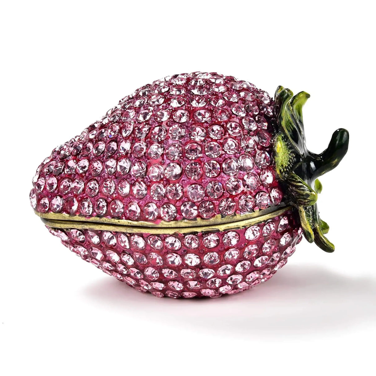 Pink Strawberry Crystal Jewel Box