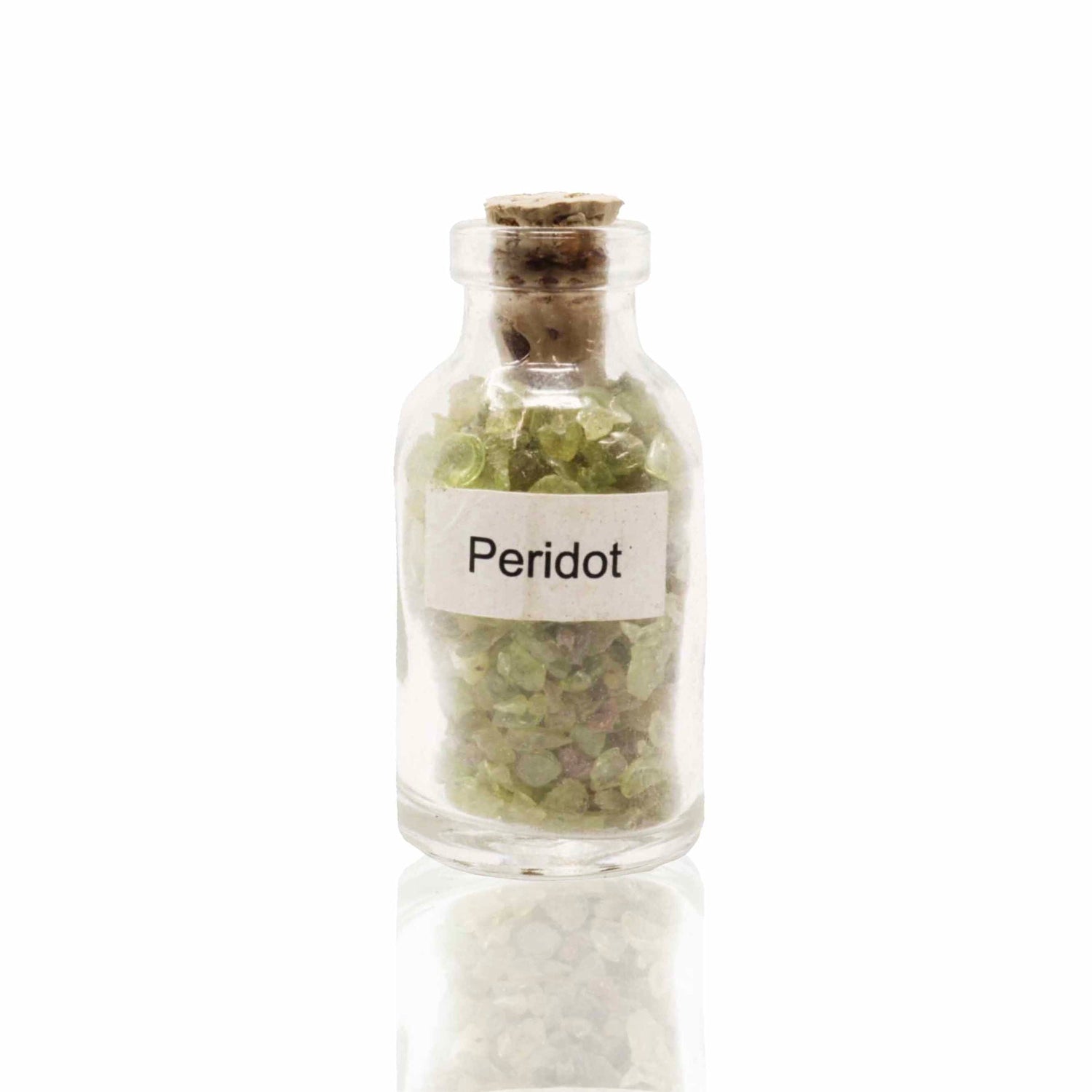Individual Gemstone Bottle - Peridot