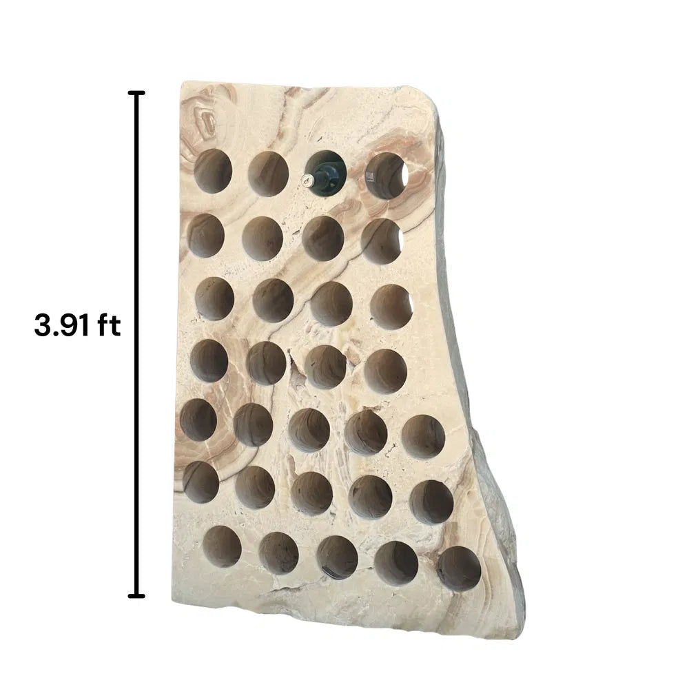 Miel Onyx Wine Rack with 31 Holes