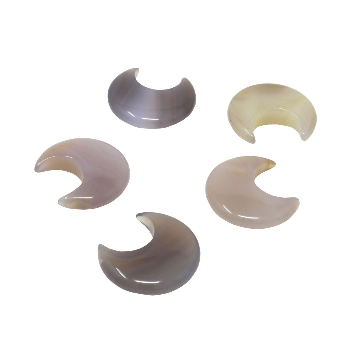 Natural Agate Moon (Singles)