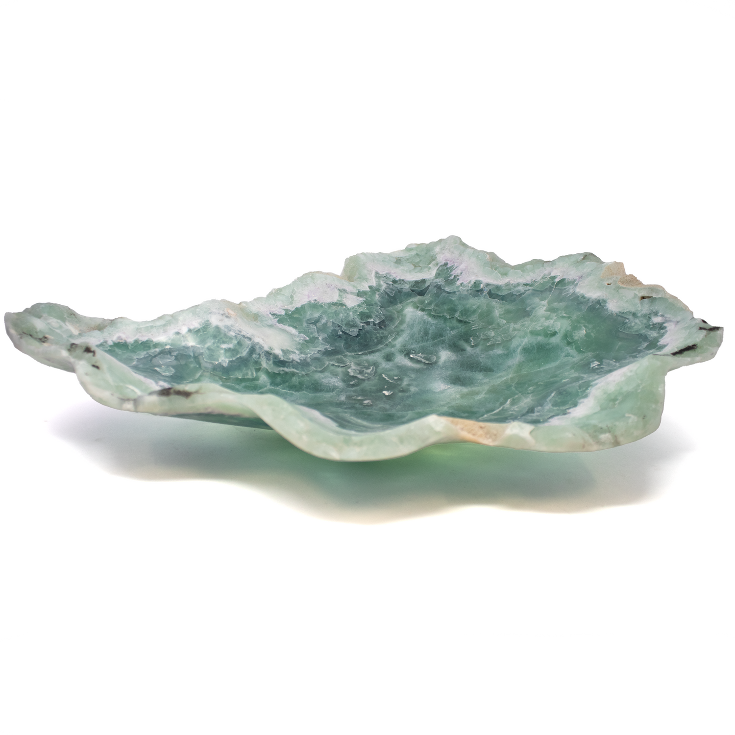 View of Fluorite Onyx Vessel - Shallow Depth - from Mexico