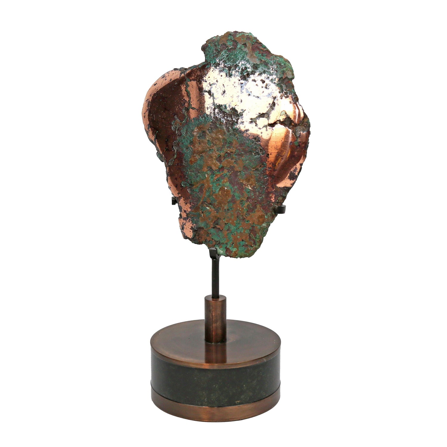 Michigan Float Copper Nugget on Custom Stand
