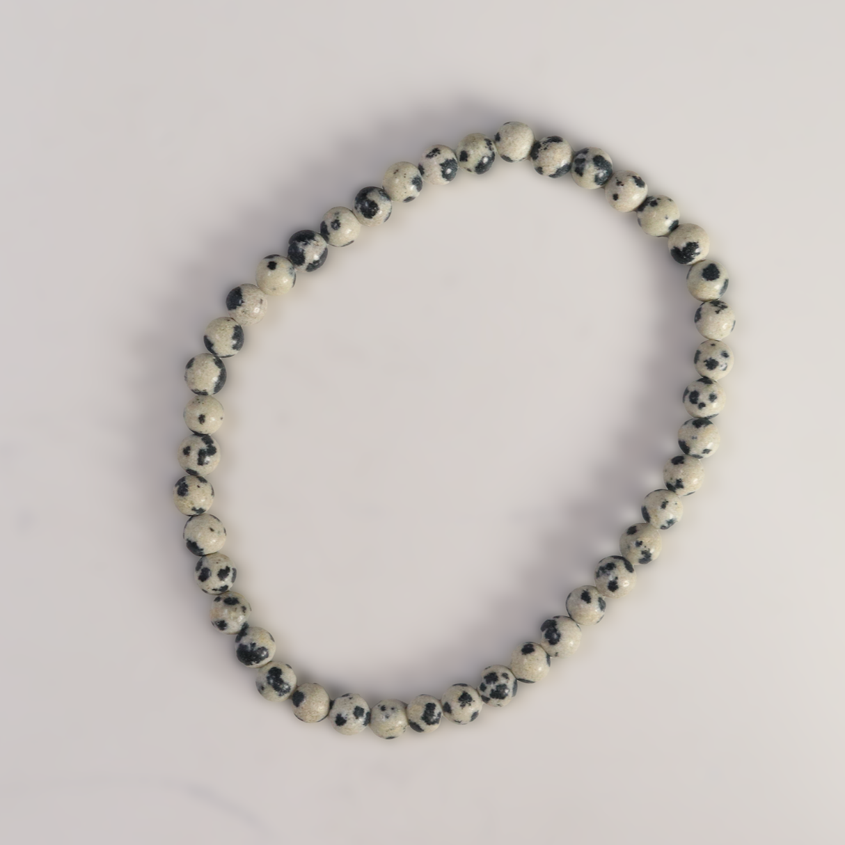Dalmatian Jasper 4mm Bracelet