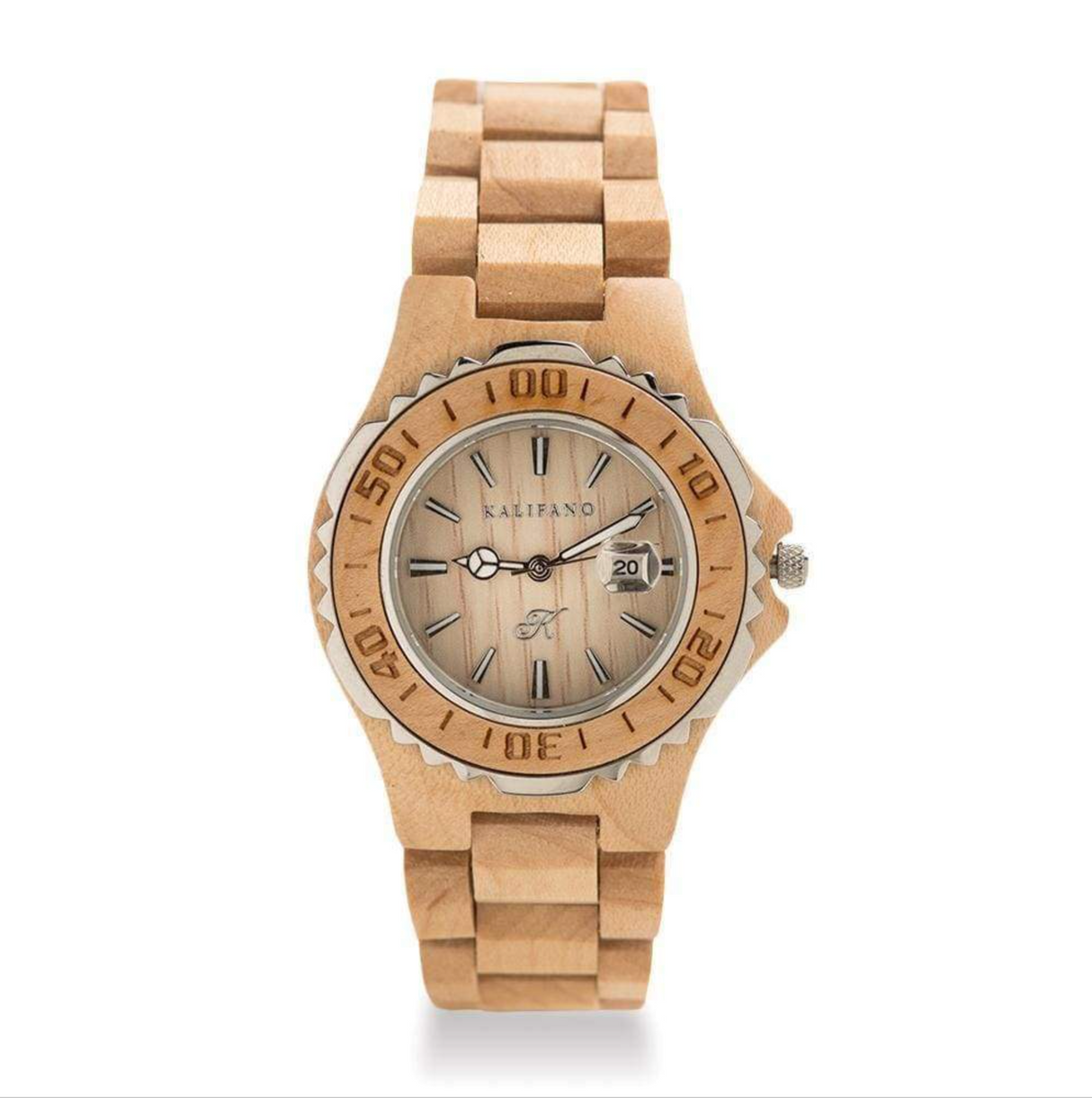 Maple Wood Watch with Bamboo Box