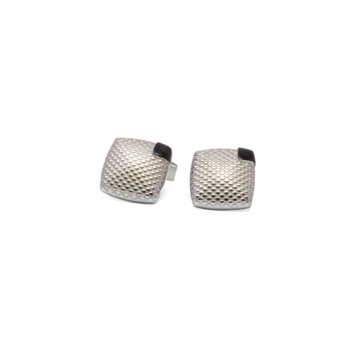 View of Pillow Stainless Steel Cufflinks