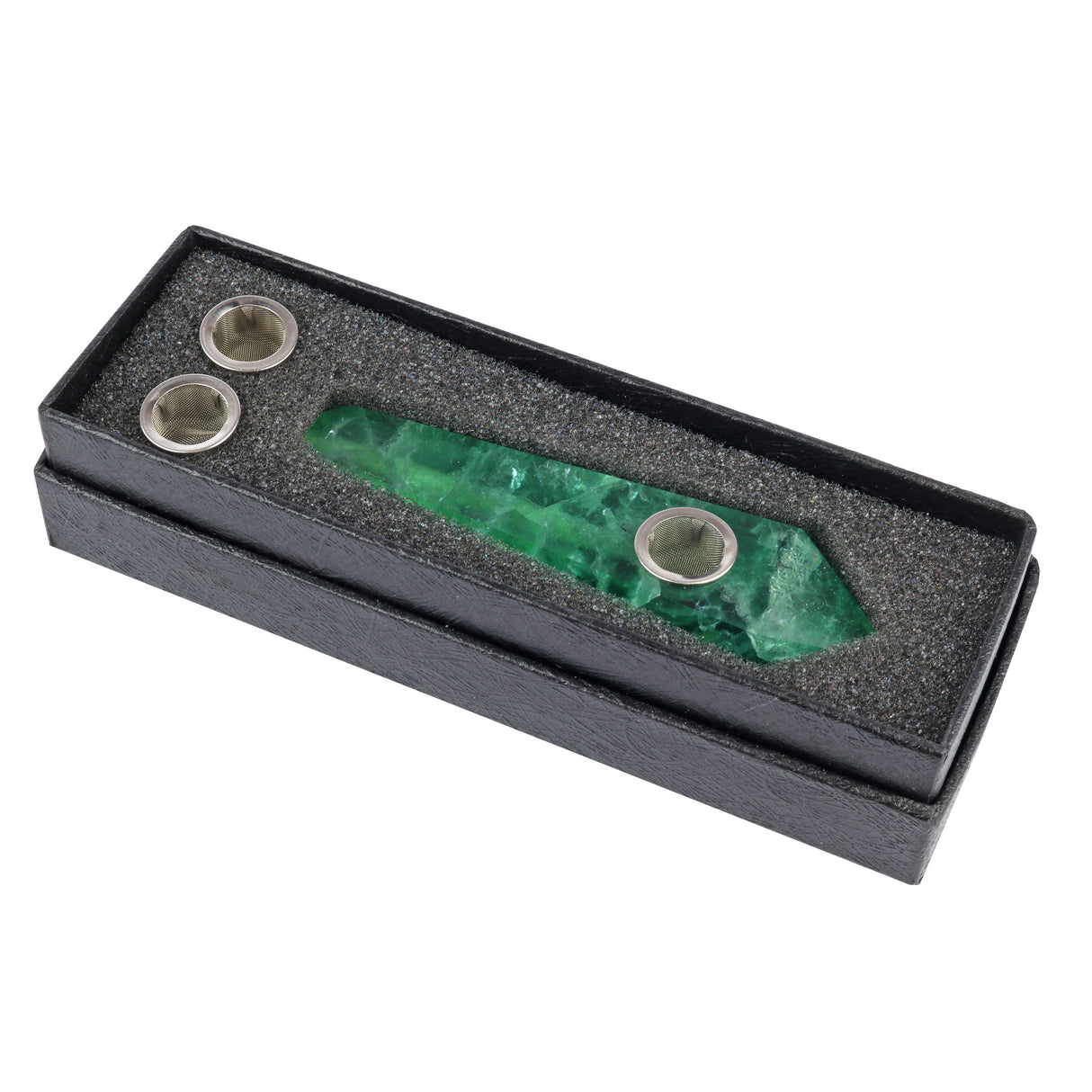 Hand Carved Crystal Pipes