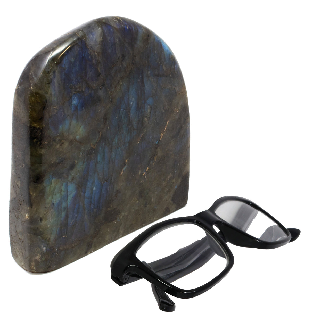 Labradorite Freeform Polished with Cut Base