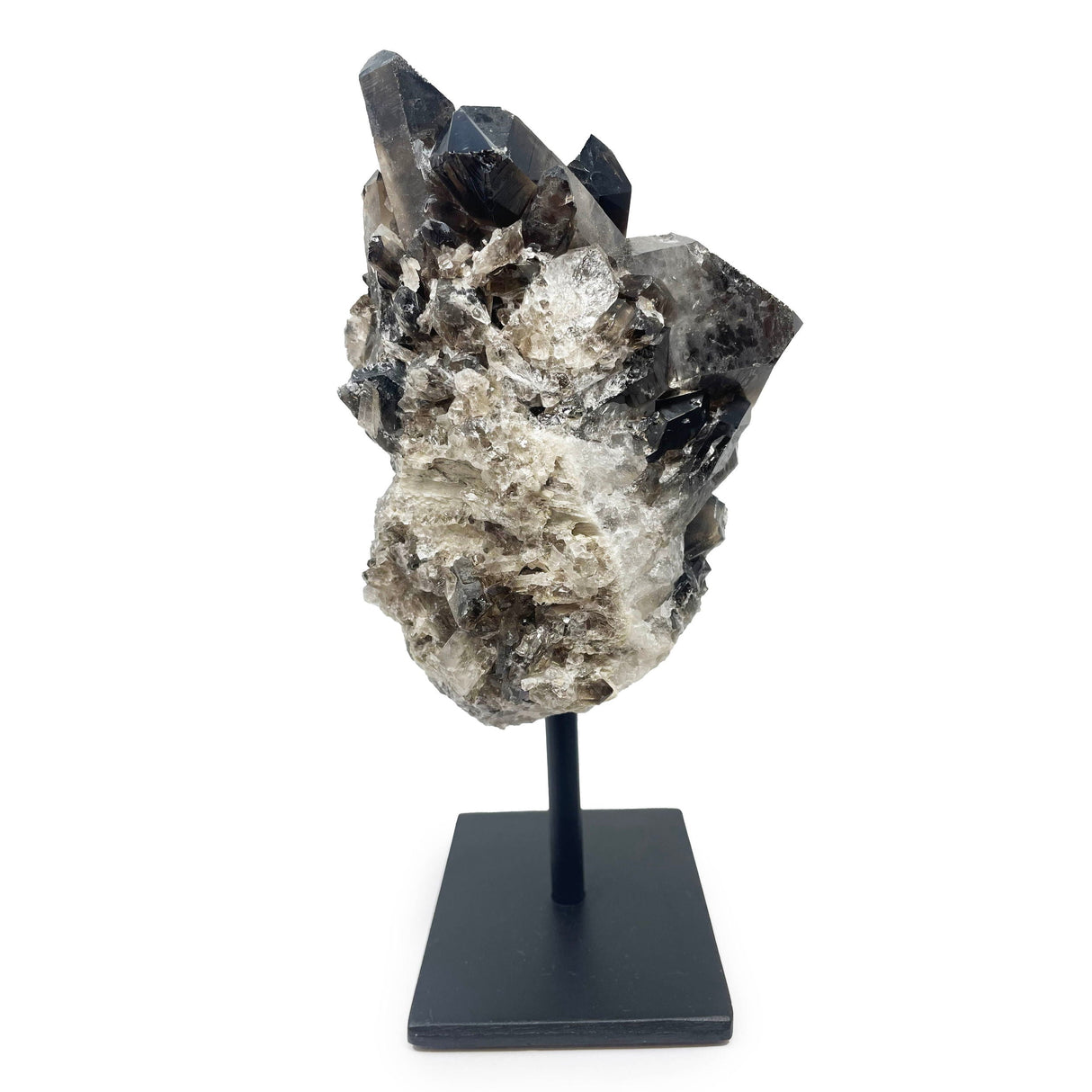 Smoky Quartz Cluster on Post Stand