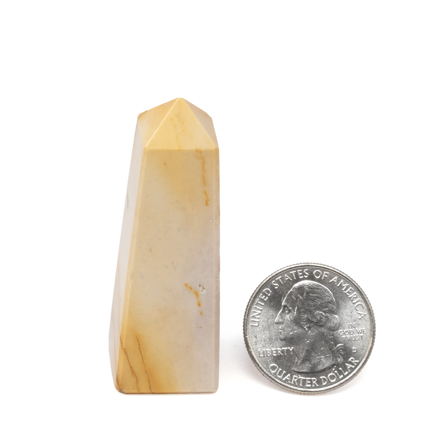 View of Mookaite Jasper Obelisk