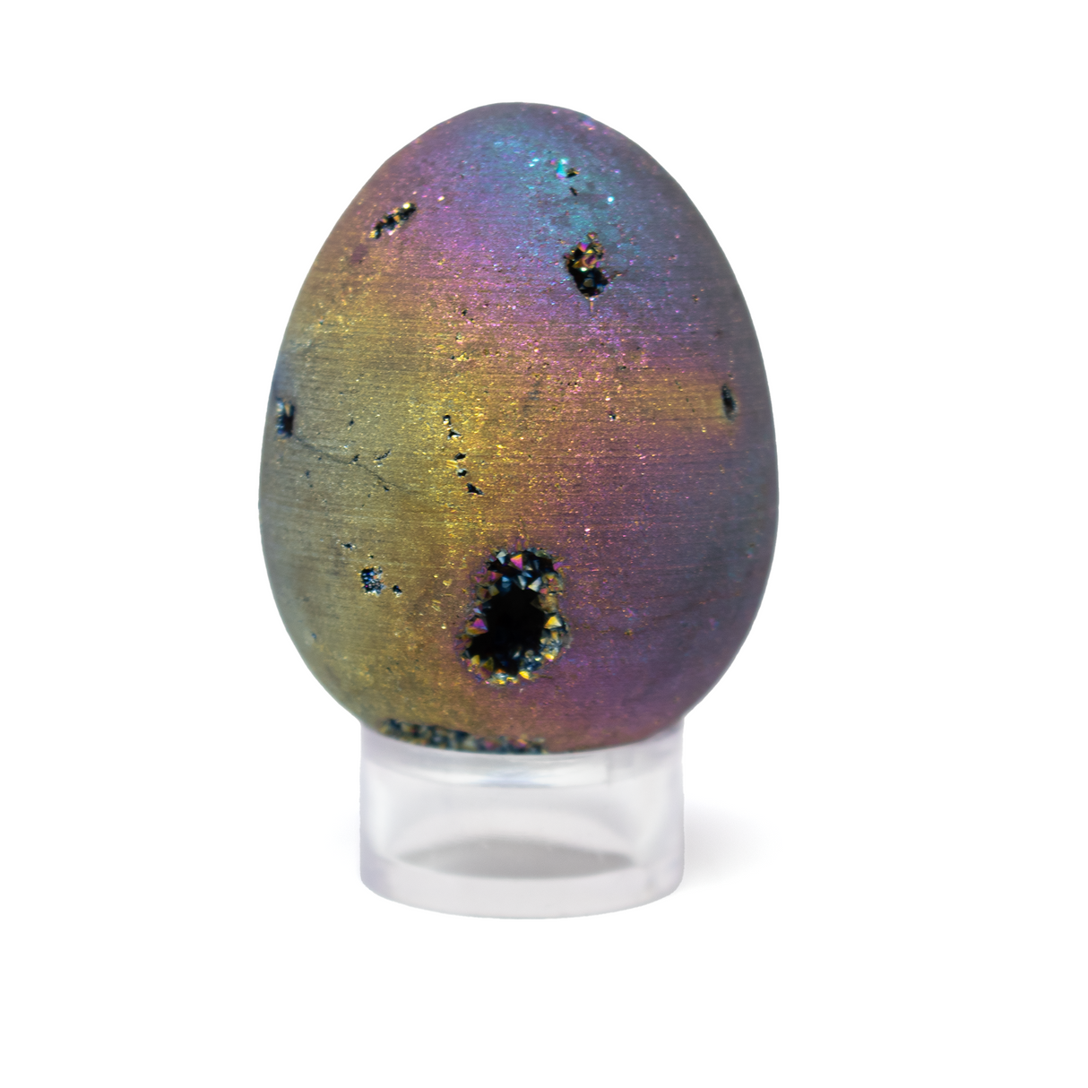 Rainbow Titanium Druze Egg