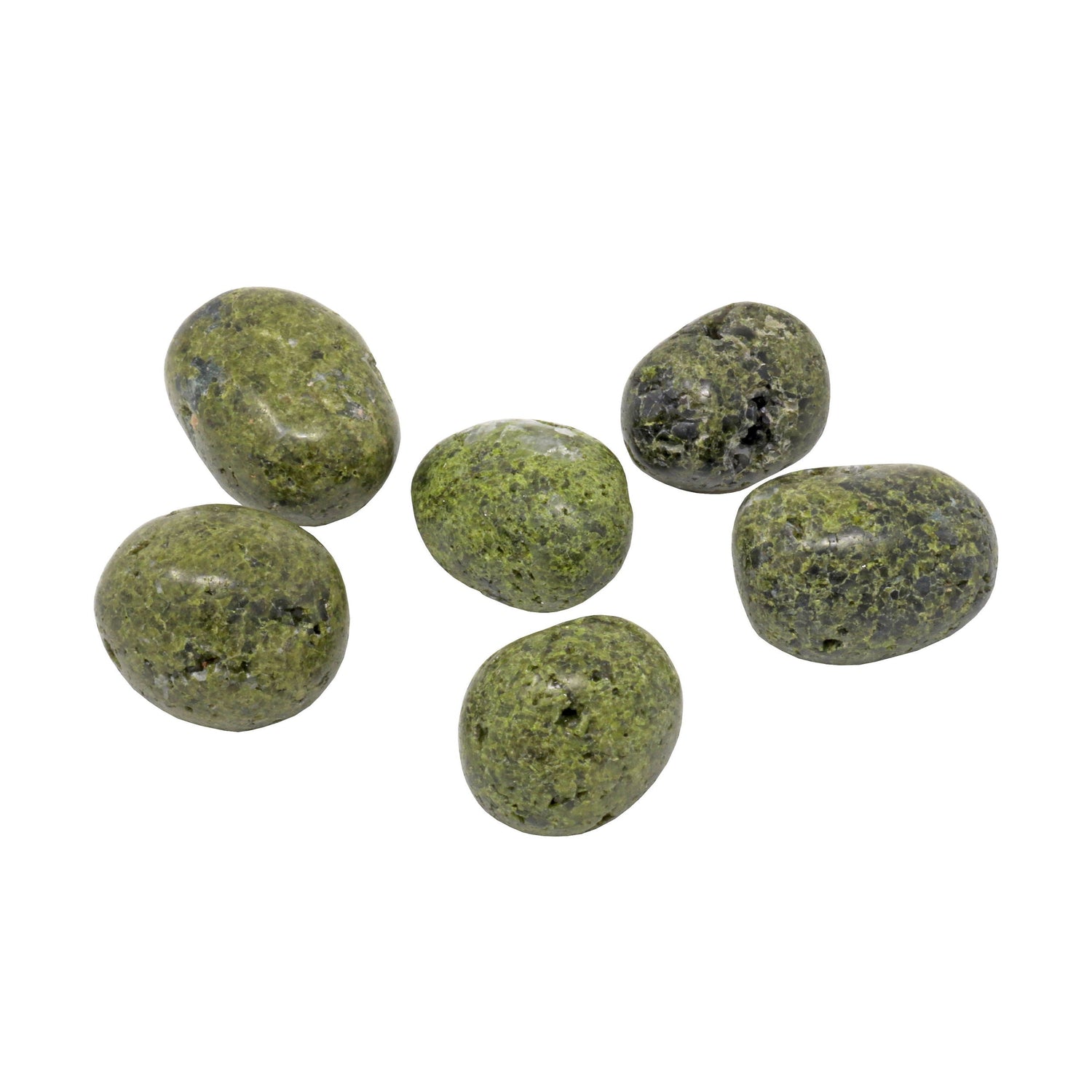 Tumbled Epidote (Singles)