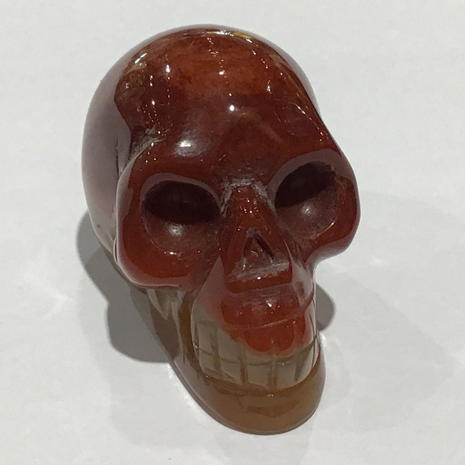 Carnelian Skull Mini