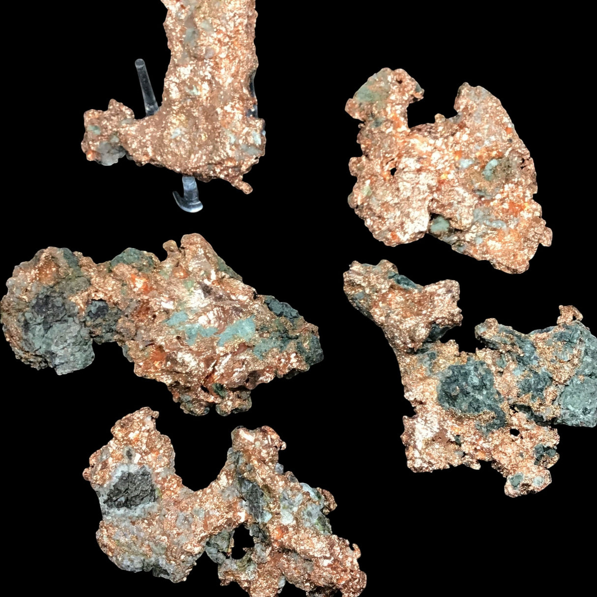 View of Michigan Native Copper Specimen - Medium Large