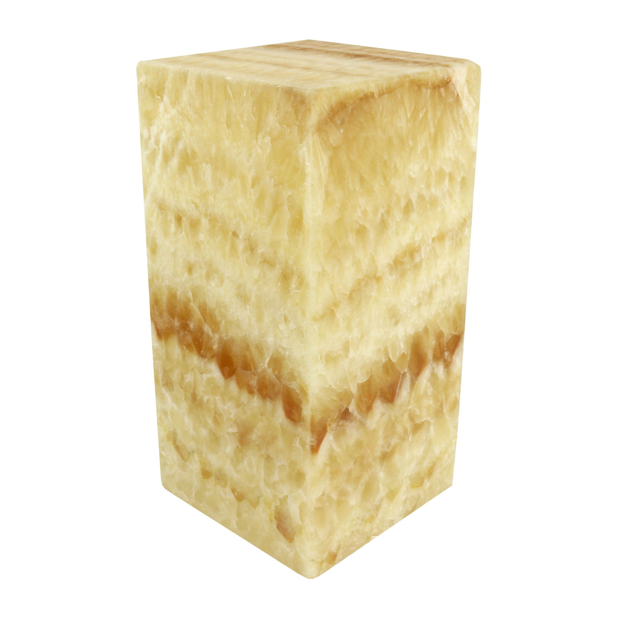 Aqua Café Onyx Square Pedestal Luminary