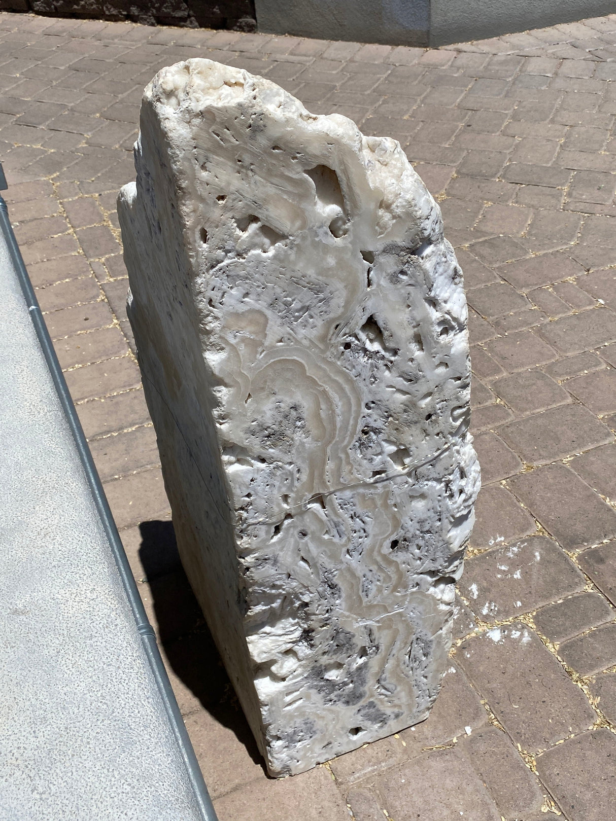 White Onyx Rustic Rock