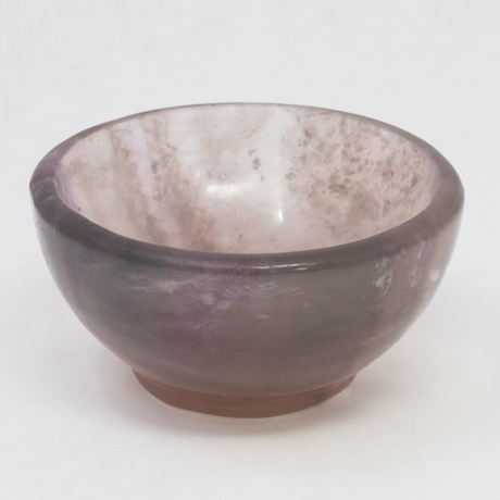 View of Rainbow Fluorite Dish - Round