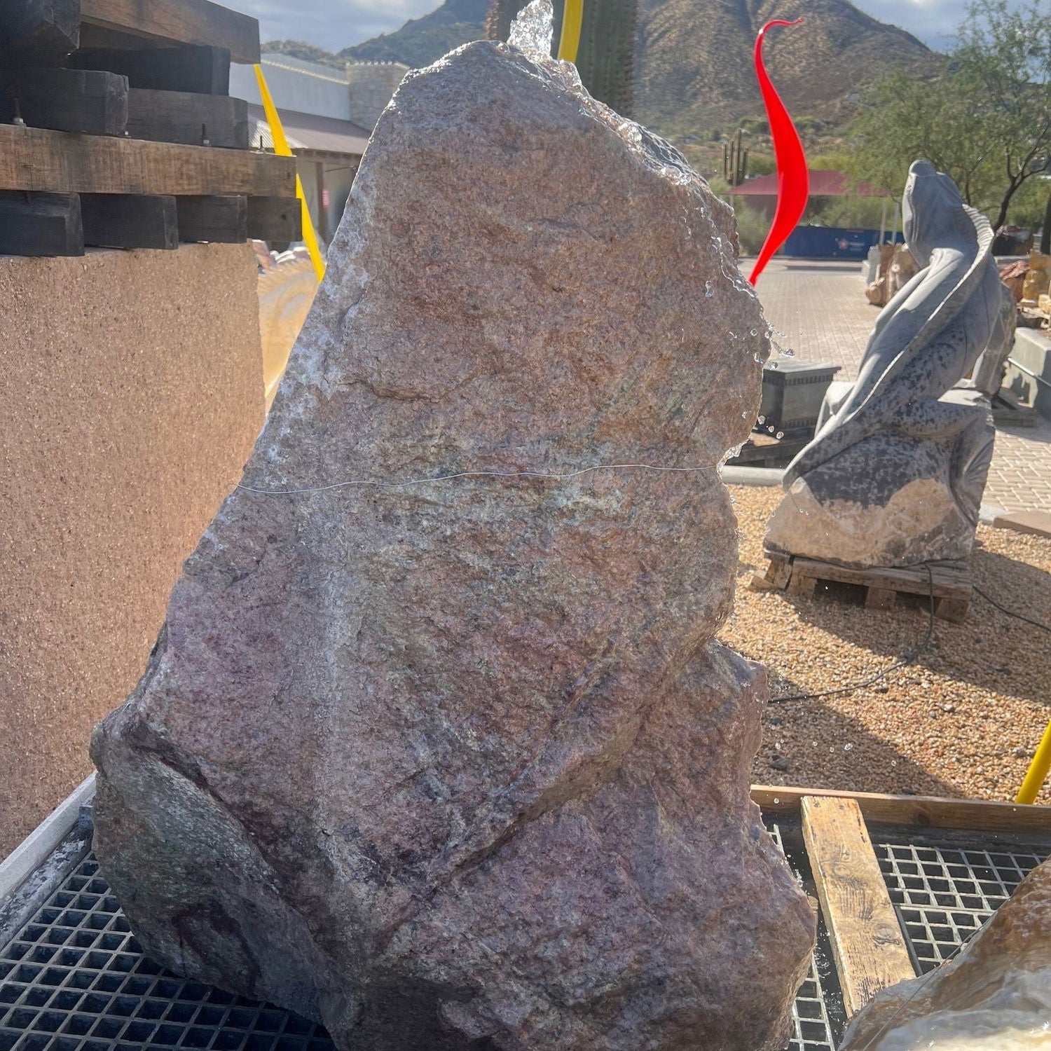 Gray Arizona Copper Ore Boulder of Specular Hematite