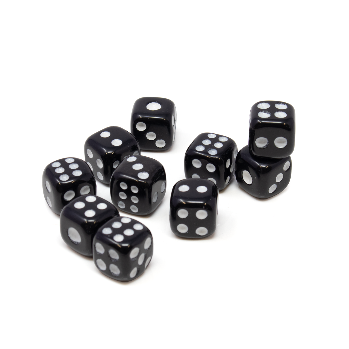Carved Stone Dice Set